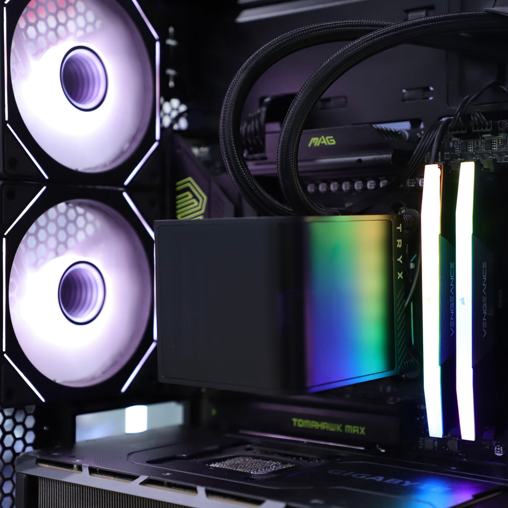 VNC Pro Gaming PC | Ryzen 9800X3D + RTX 5090 + Lian li O11