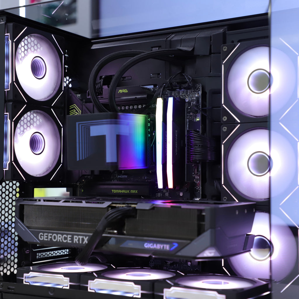 VNC Pro Gaming PC | Ryzen 9800X3D + RTX 5090 + Lian li O11