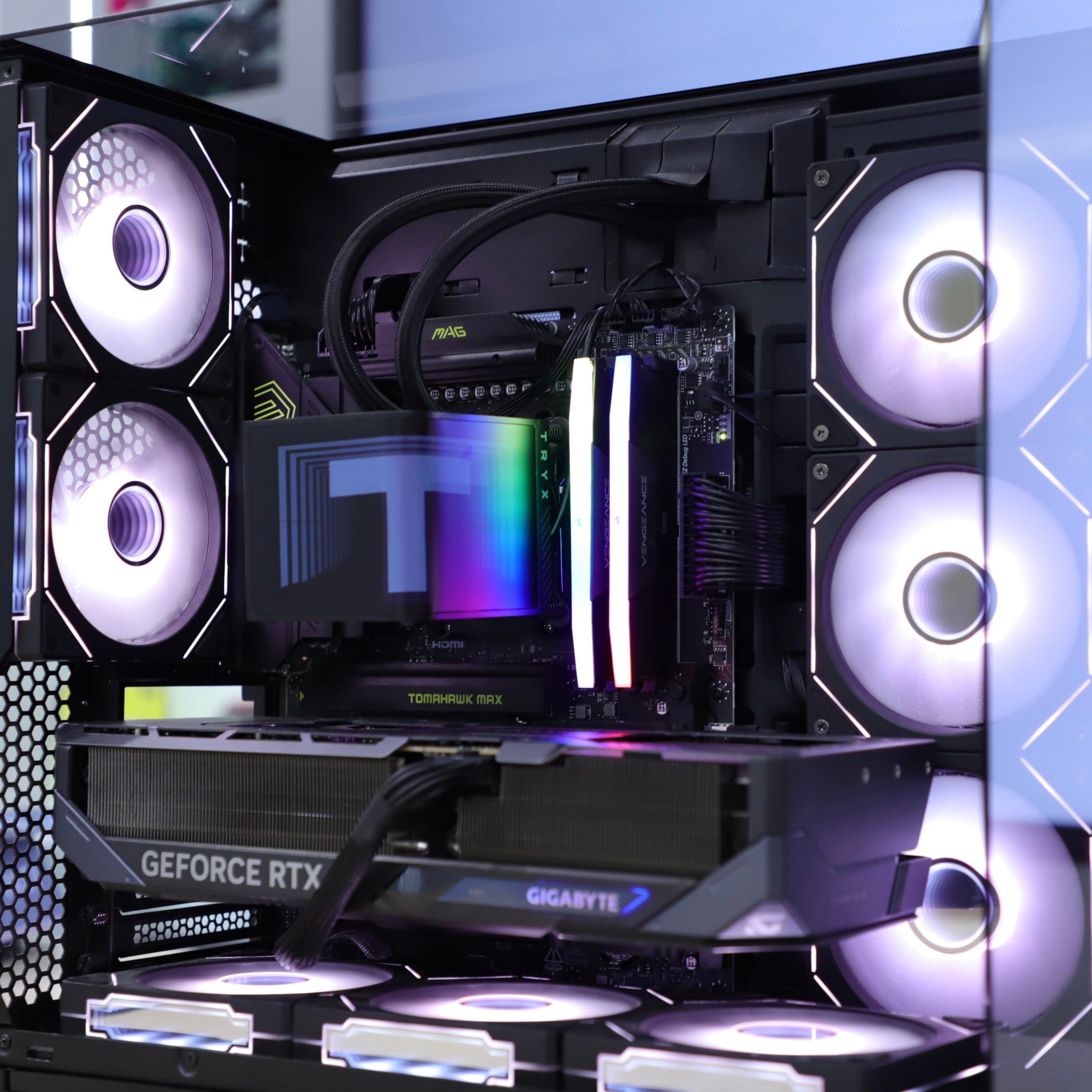 VNC Pro Gaming PC | Ryzen 9800X3D + RTX 5090 + Lian li O11