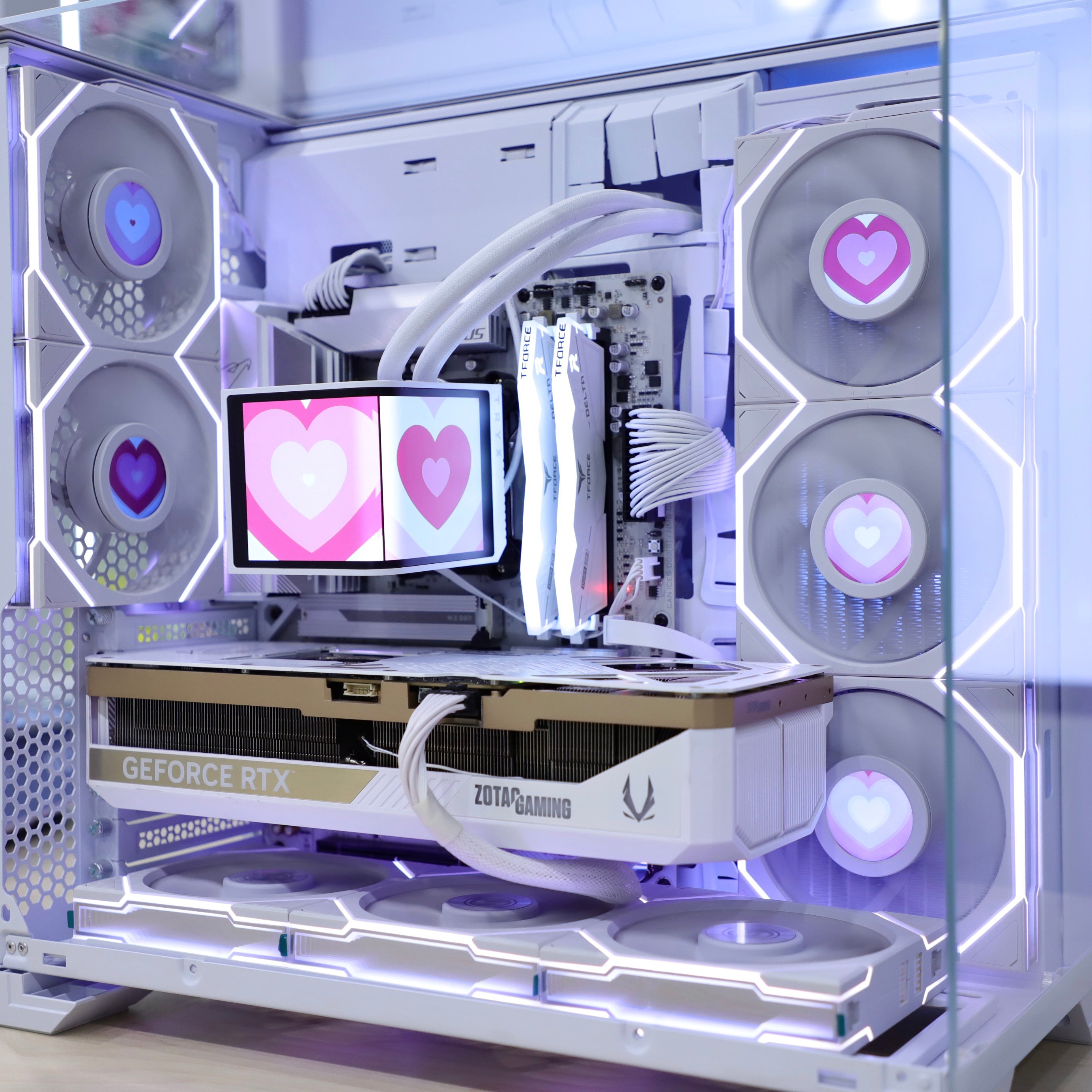 VNC Pro Gaming PC | Ryzen 9800X3D + RTX 5090 + Lian li O11 While