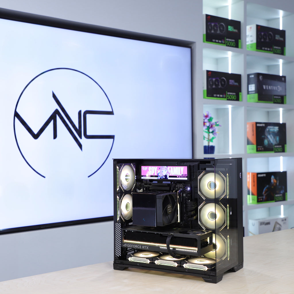 VNC Pro Gaming PC | AMD 9800X3D + RTX 5080 + Lian li Black