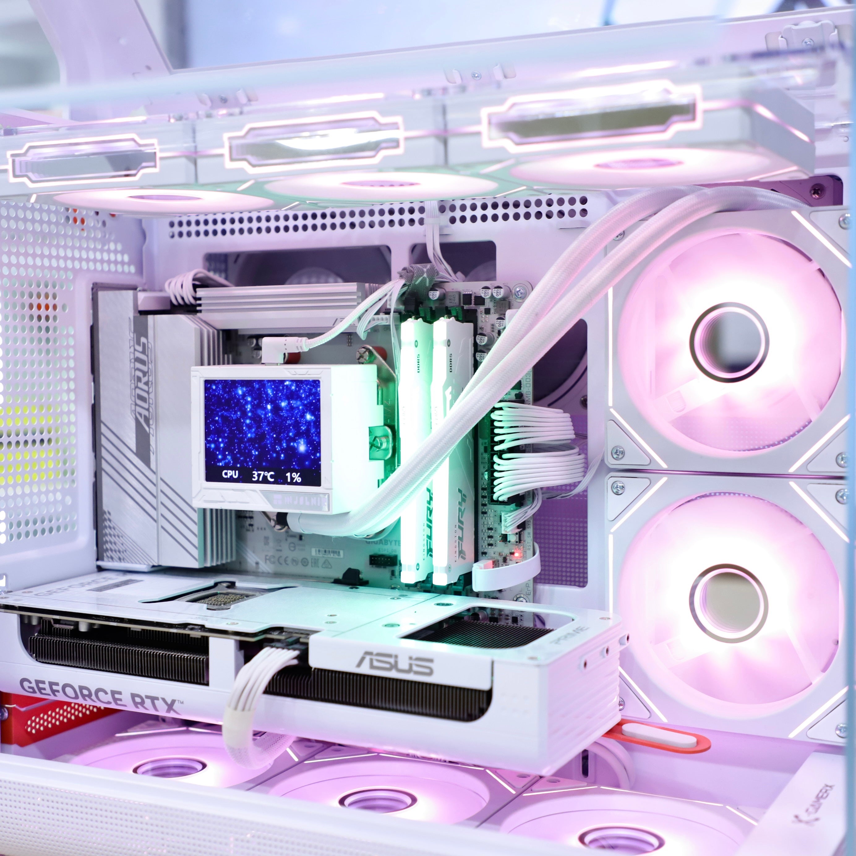 VNC Pro Gaming PC | Ryzen 9800X3D + RTX 5070 + Unknown Player Phantom Wing