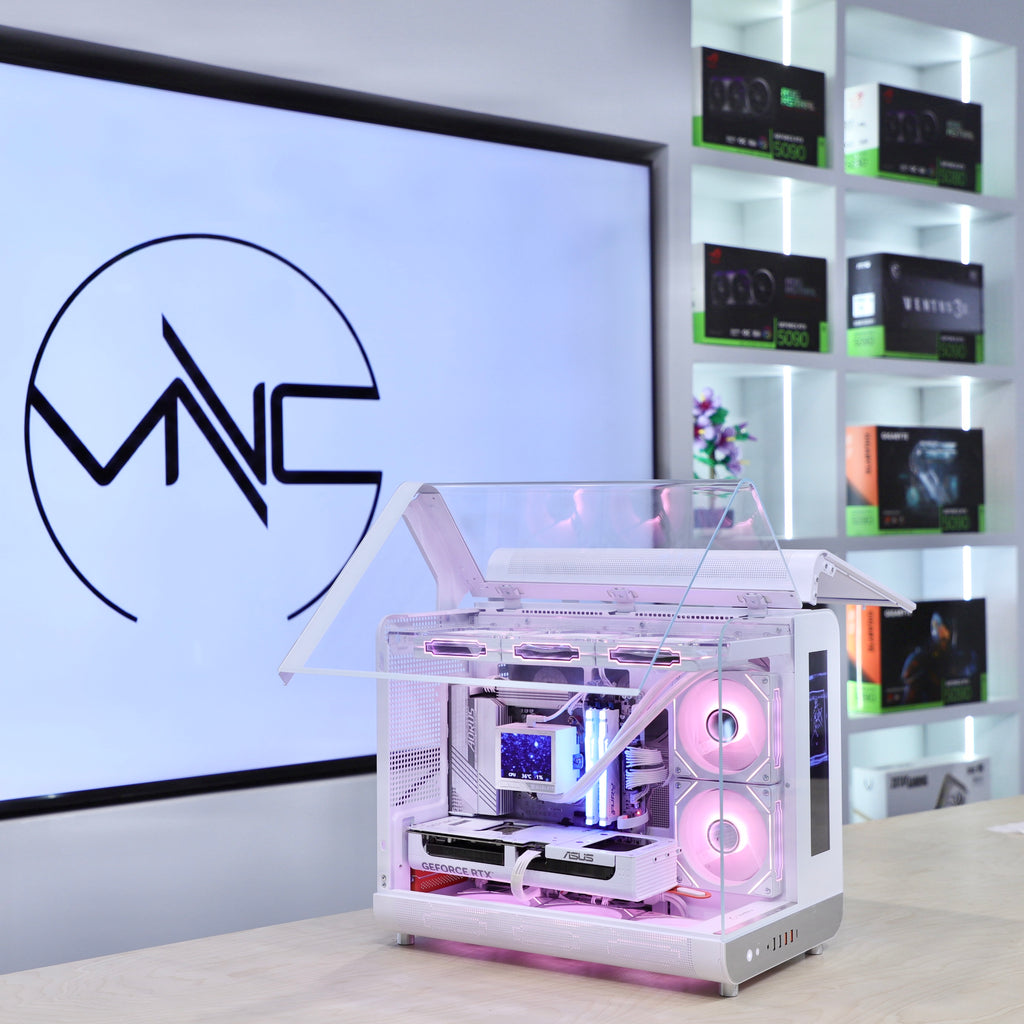 VNC Pro Gaming PC | Ryzen 9800X3D + RTX 5070 + Unknown Player Phantom Wing