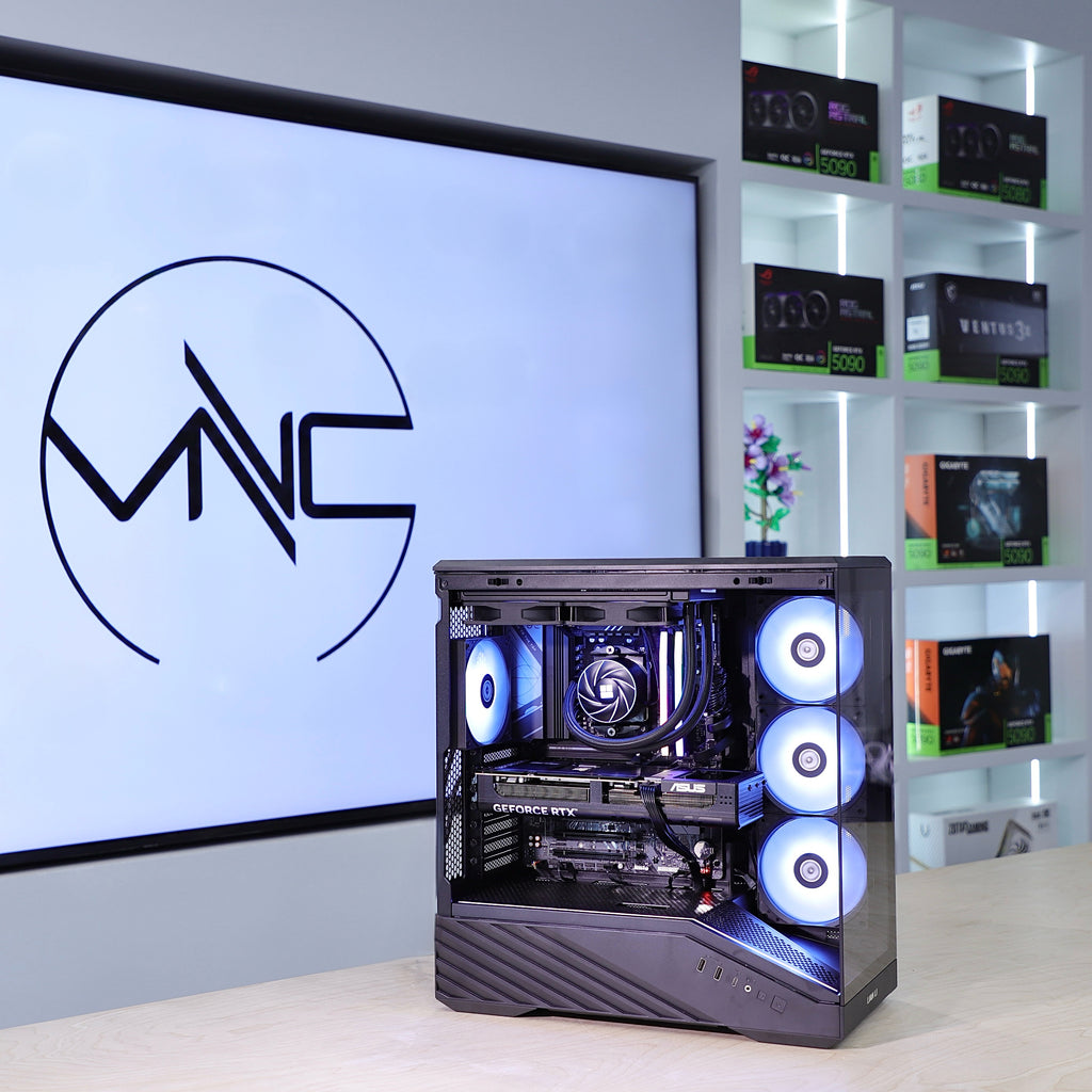 VNC Pro Gaming PC | Ryzen 7700X + RTX 5070 Ti+ Lian Li V100RX