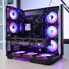 VNC Pro Gaming PC | Intel 285K+ RTX 5070 Ti+ VNC Curved Gaming Case ATX