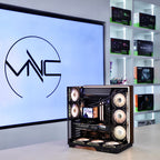 VNC Pro Gaming PC | AMD 9850X3D+ RTX 5080+ VNC Curved Gaming Case