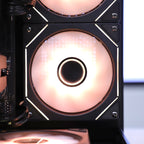 VNC Pro Gaming PC | Ryzen 5500+ RTX 5060+ VNC Curved Gaming MATX Case