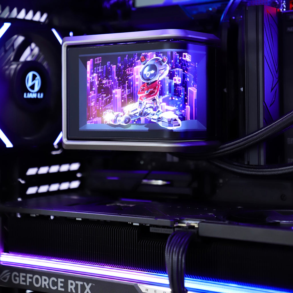 VNC Pro Gaming PC | AMD 9850X3D+ RTX 5090+ ASUS ROG Hyperion GR701