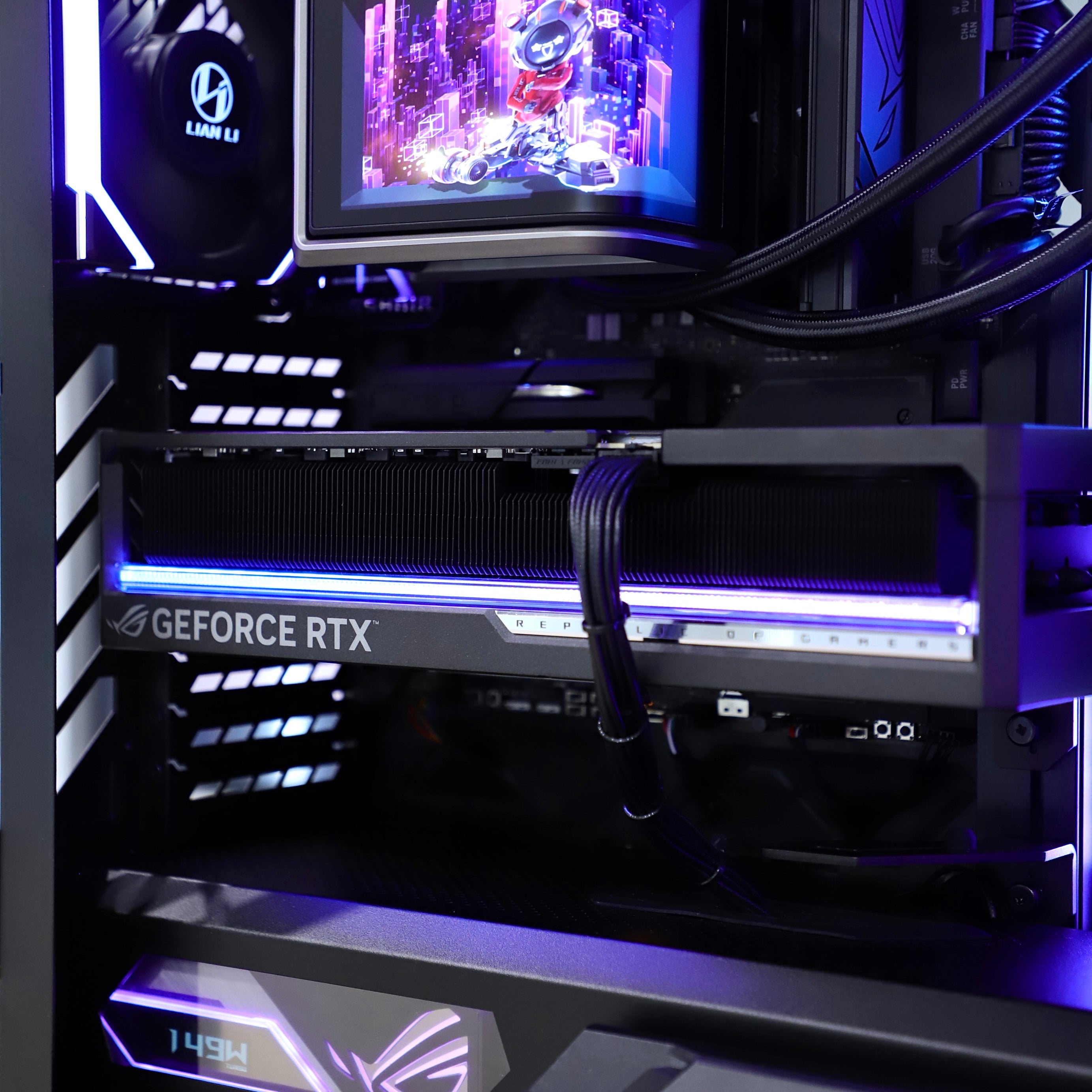 VNC Pro Gaming PC | AMD 9850X3D+ RTX 5090+ ASUS ROG Hyperion GR701