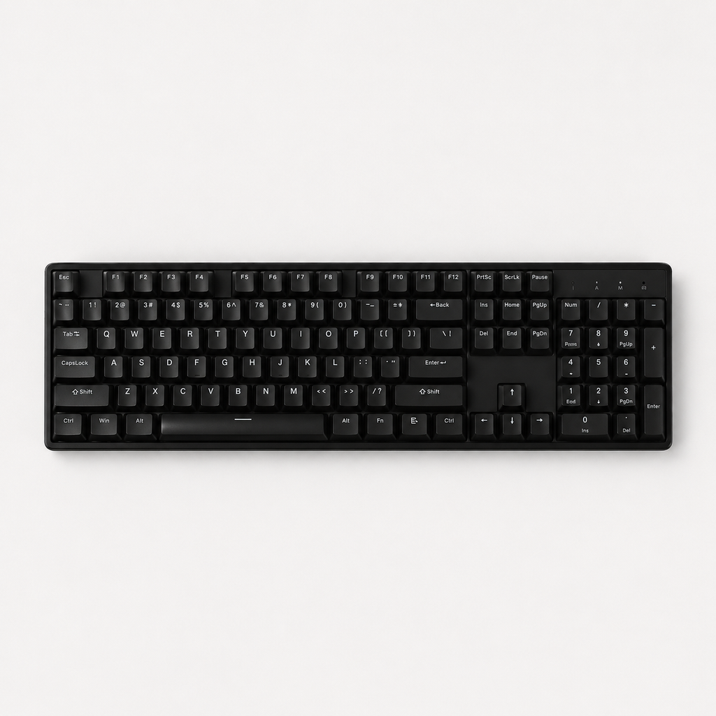 VNC M104 Magnetic Switch Keyboard — 104-Key Full-Size Hall Effect