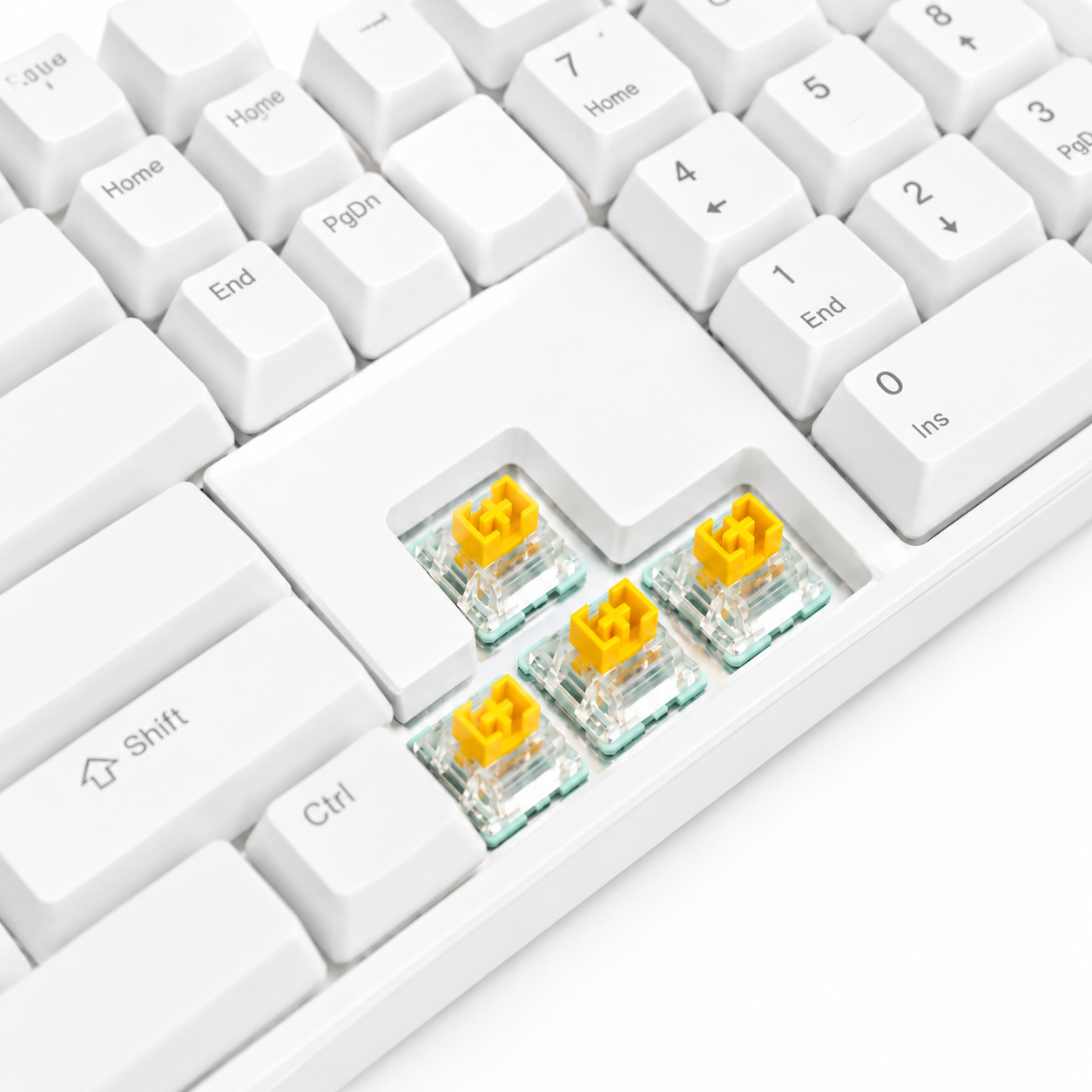 VNC M104 Magnetic Switch Keyboard — 104-Key Full-Size Hall Effect