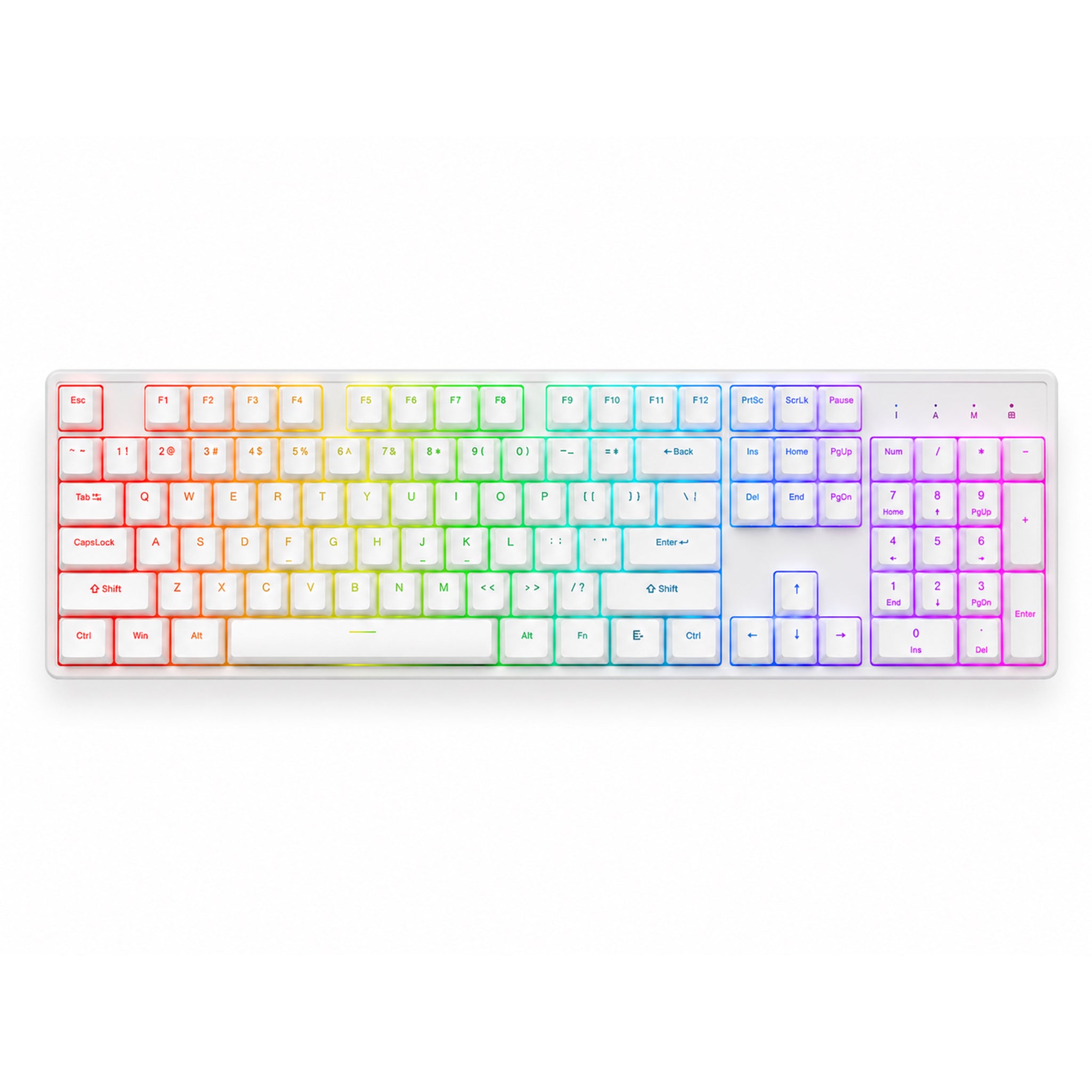 VNC M104 Magnetic Switch Keyboard — 104-Key Full-Size Hall Effect