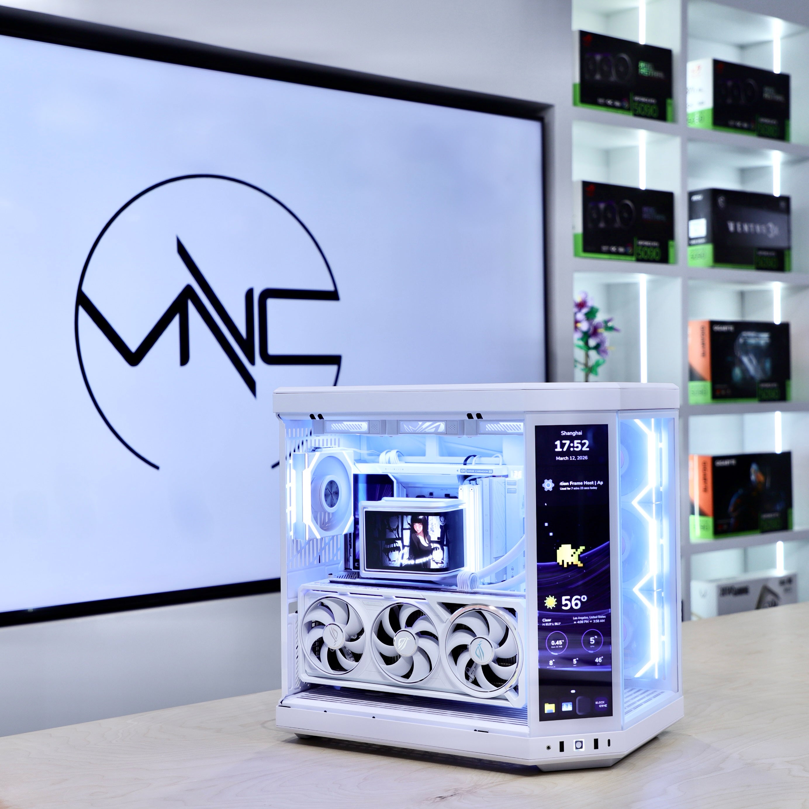 VNC Pro Gaming PC | Ryzen 9950X3D + RTX 5090 + Y70 Touch