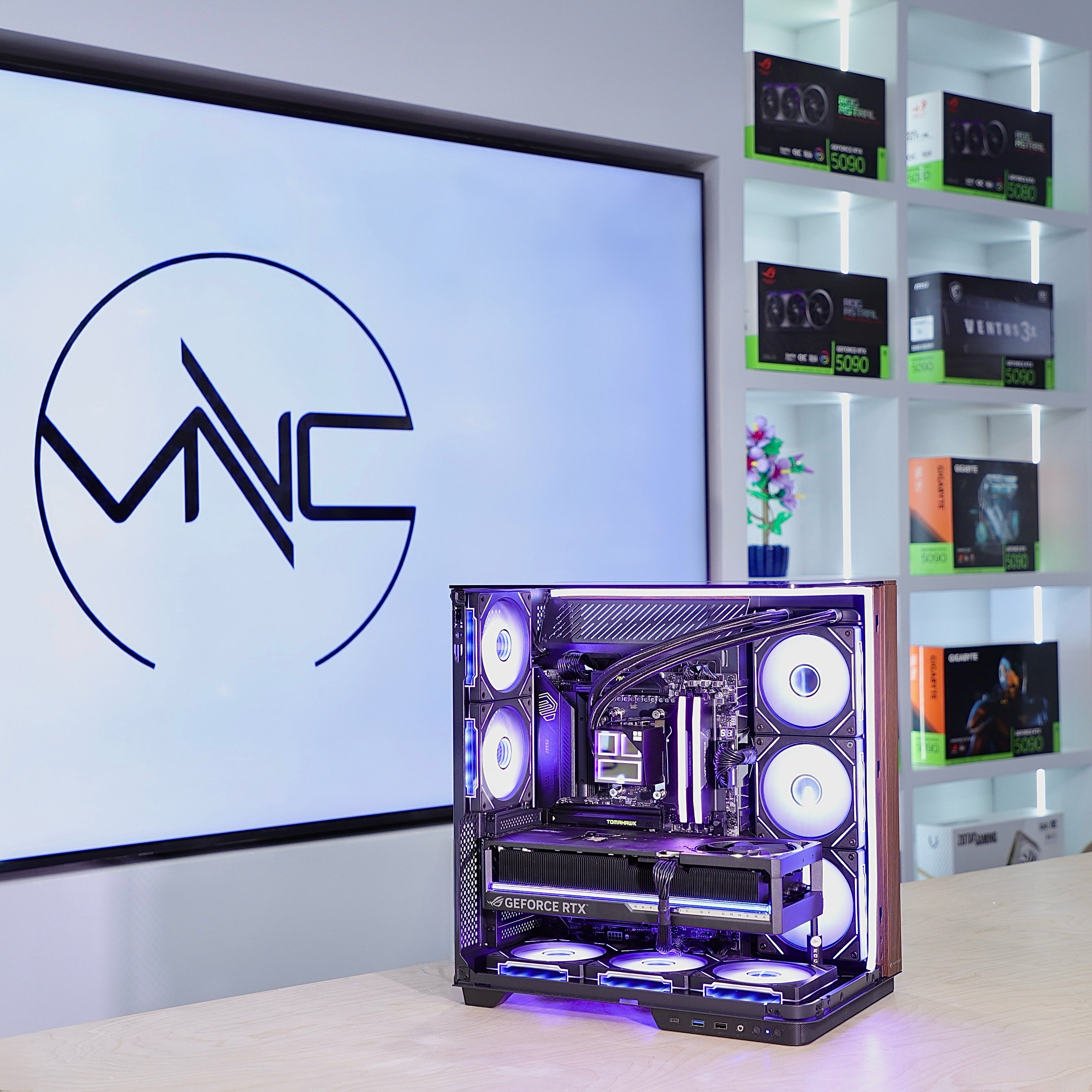 VNC Pro Gaming PC | Ryzen 9850X3D + RTX 5080 + VNC Case